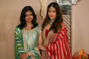 Aishwarya Rai with Aaradhya