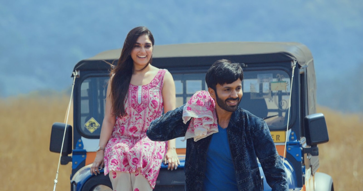 Poster of the Kannada movie 'Calendar' featuring Adarsh Gunduraj, Nivishka Patil, Sushmitha, and Mala Sri