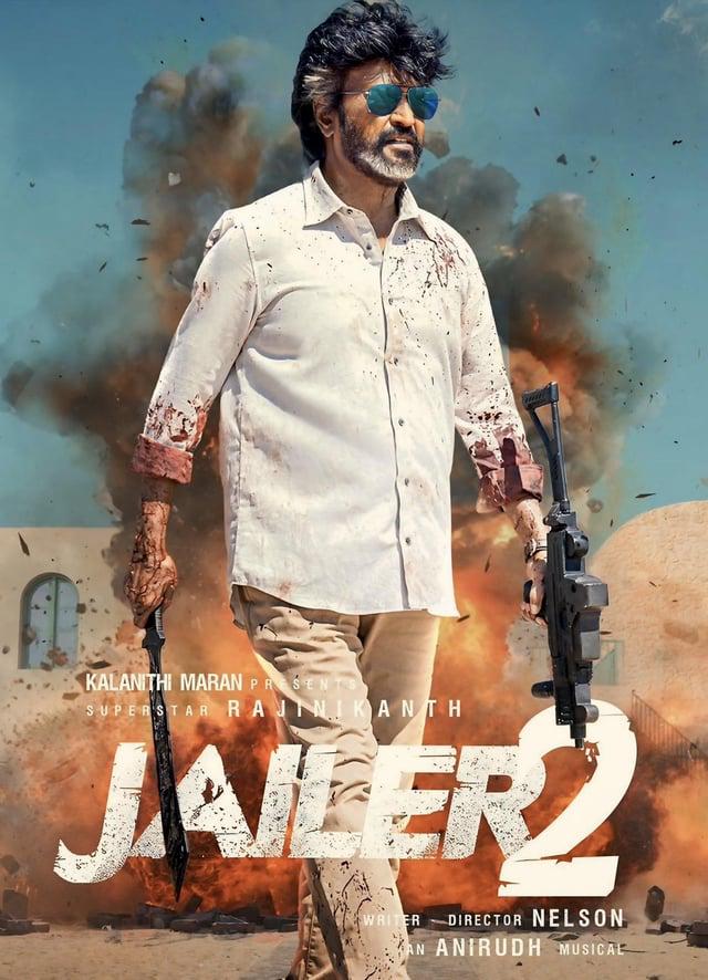 Rajinikanth at Chennai airport discussing Jailer 2 release date and political silence