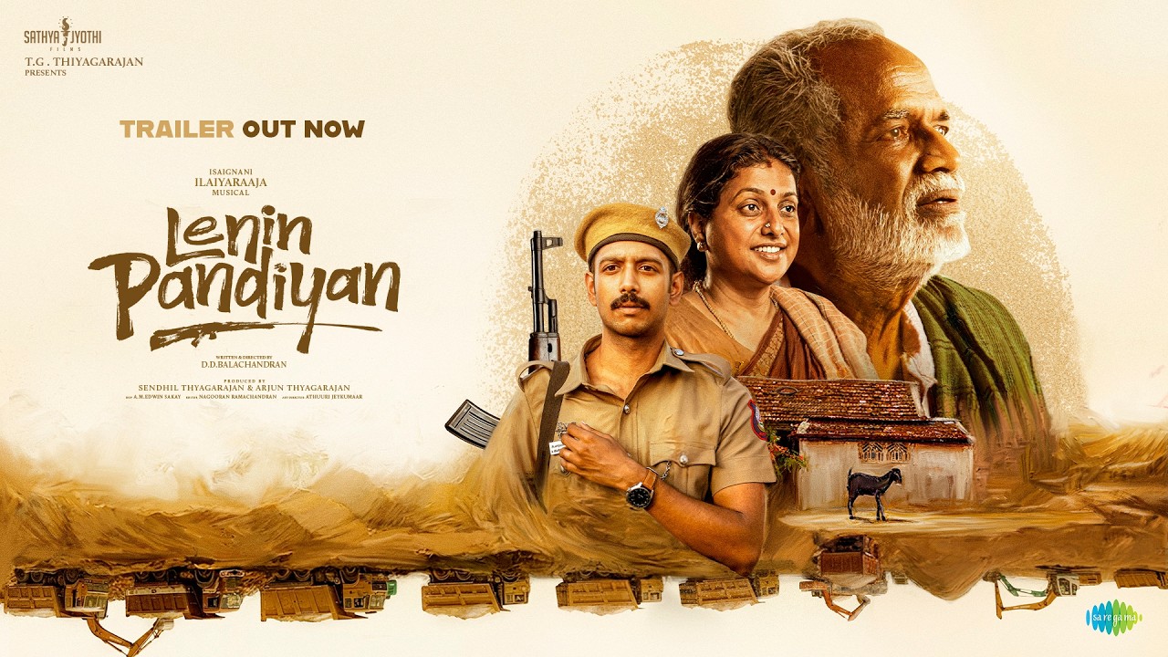 Official trailer poster for the Kannada film Lenin Pandiyan
