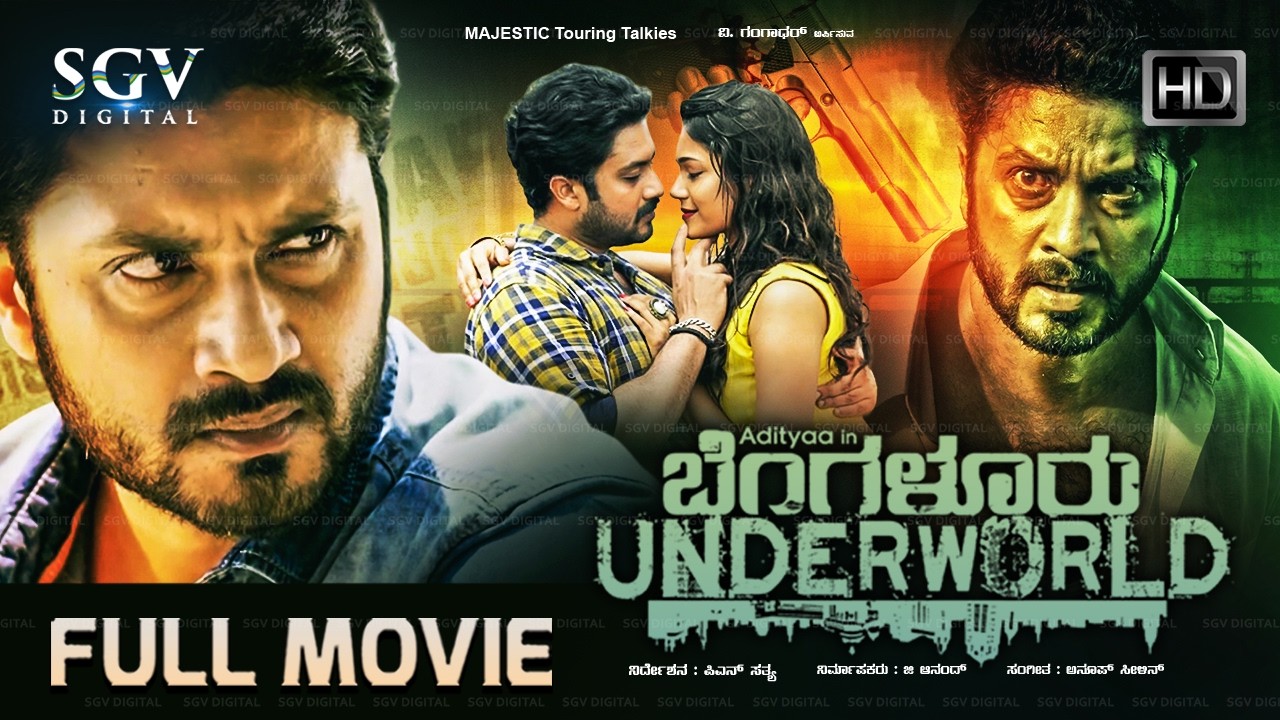 Bengaluru Underworld Kannada Full Movie Starring Aditya and Payal Radhakrishna