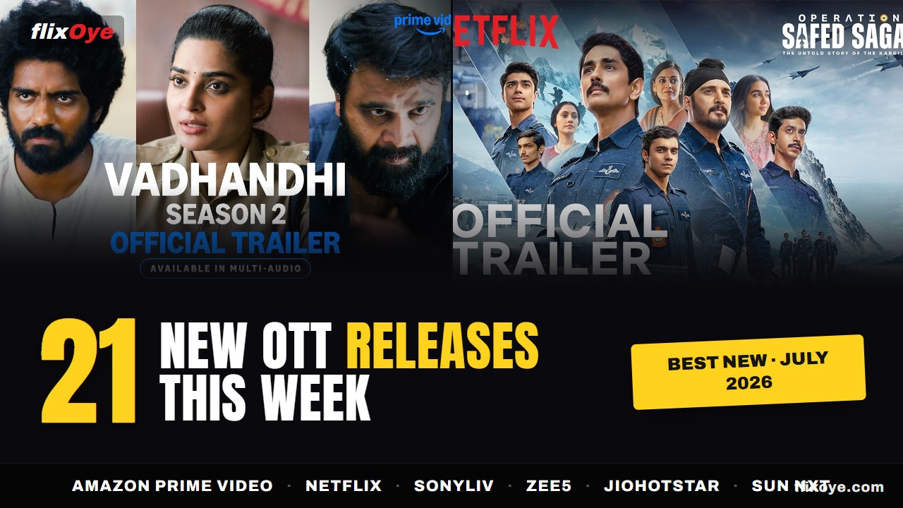 21 New Kannada Movies & Series on OTT This Week (July 2026)