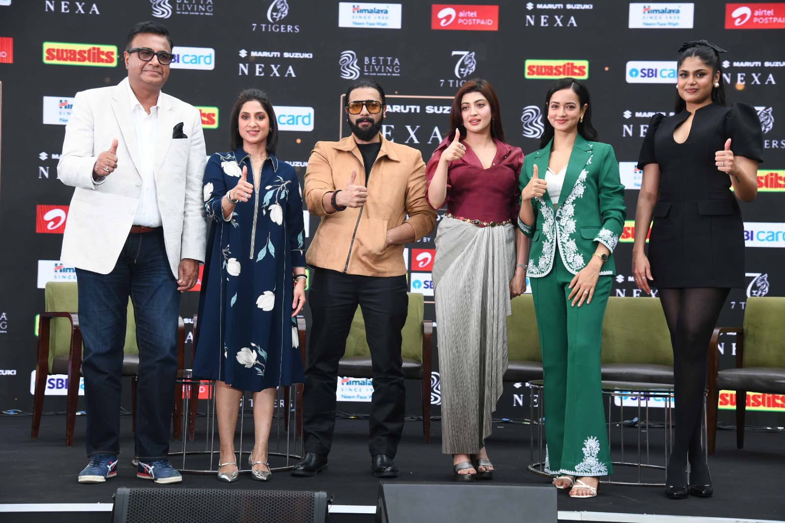 SIIMA 2026 Bengaluru Press Meet with actors Sriimurali, Pranitha Subhash, Shanvi Srivastava, and Faria Abdullah