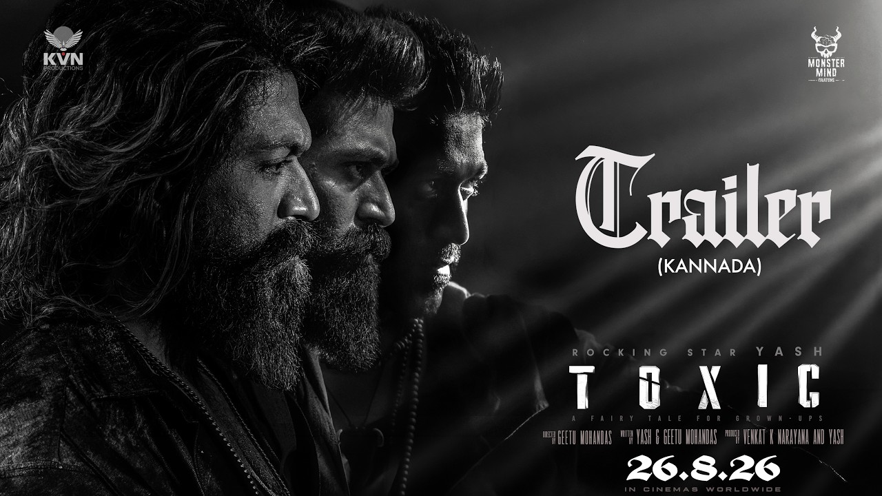 Toxic Official Kannada Trailer Unleashed: Yash’s Period Gangster Saga