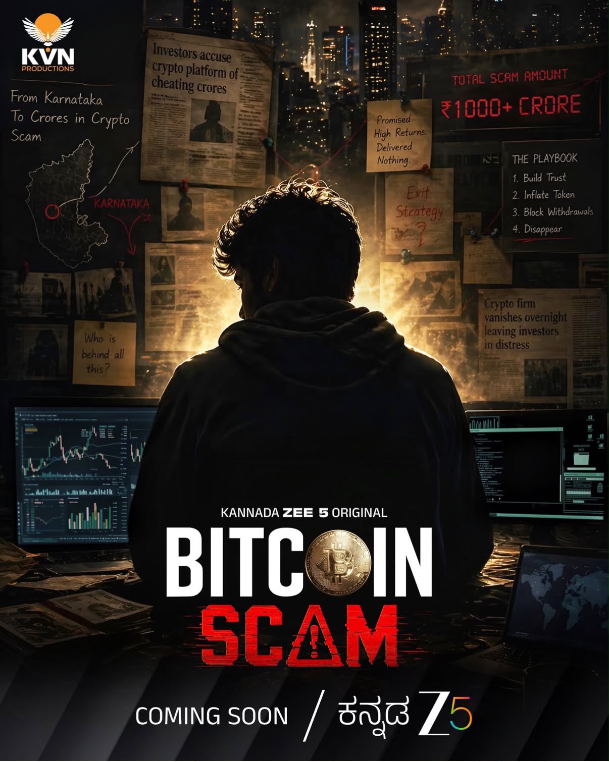 Bitcoin Scam poster