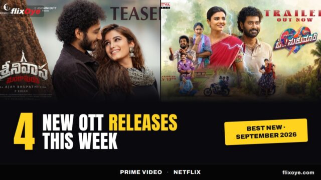 4 Telugu Movies & Series Now Streaming on OTT (September 2026)