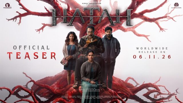 HATAH Teaser: Kiran Abbavaram’s Intense Telugu Thriller Drops!