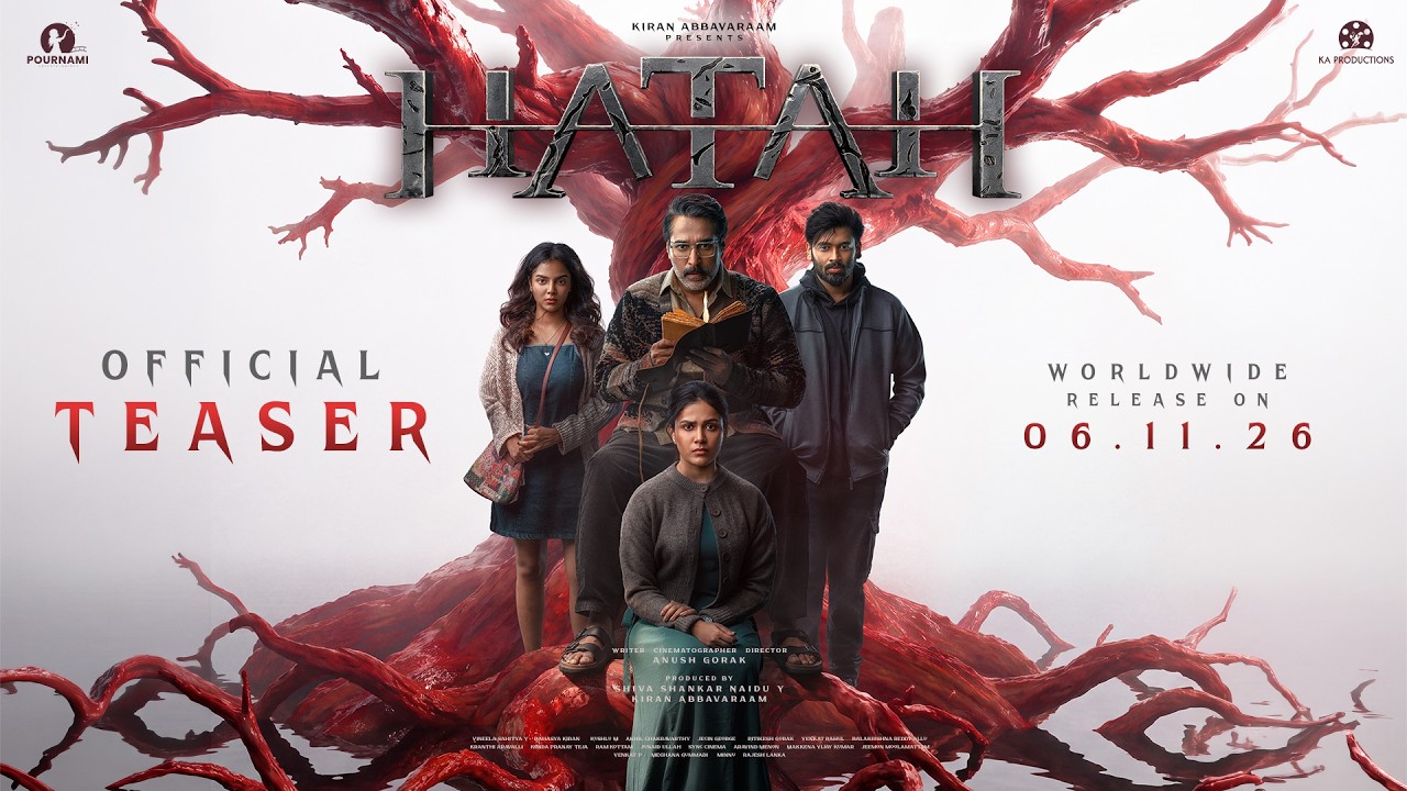 HATAH Teaser: Kiran Abbavaram’s Intense Telugu Thriller Drops!