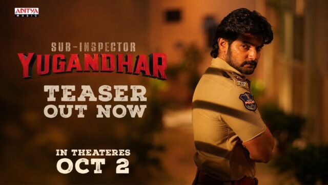 SI Yugandhar Official Teaser: Aadi Saikumar’s Action Thriller