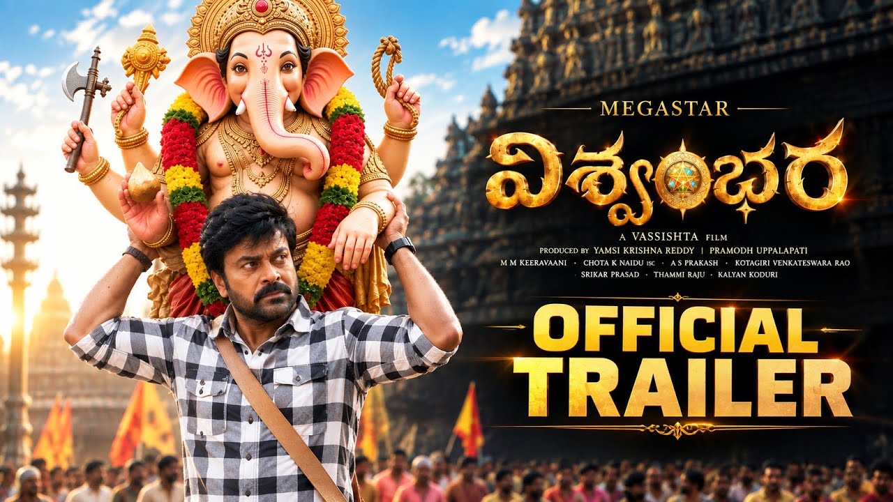 Vishwambhara Trailer: Chiranjeevi’s Epic Fantasy Saga Arrives!