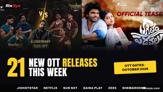 21 New Movies & Series on OTT This Week (October 2026)