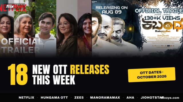 18 New Movies & Series on OTT This Week (October 2026)